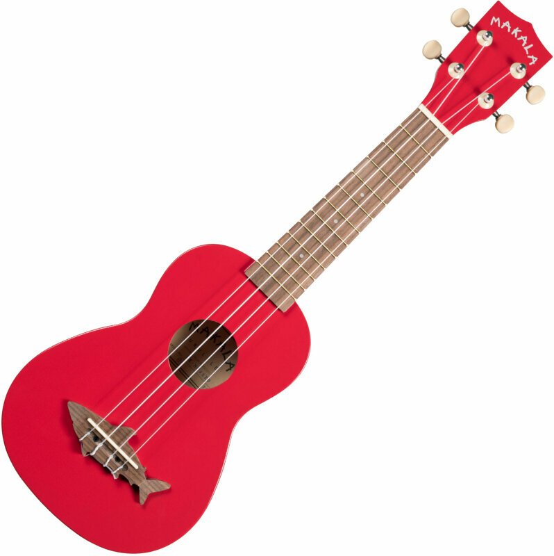 Kala Makala Shark MK-SS-RED Sopránové ukulele Červená Kala