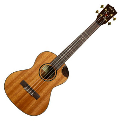 Kala Scallop Cutaway Tenorové ukulele Natural Kala