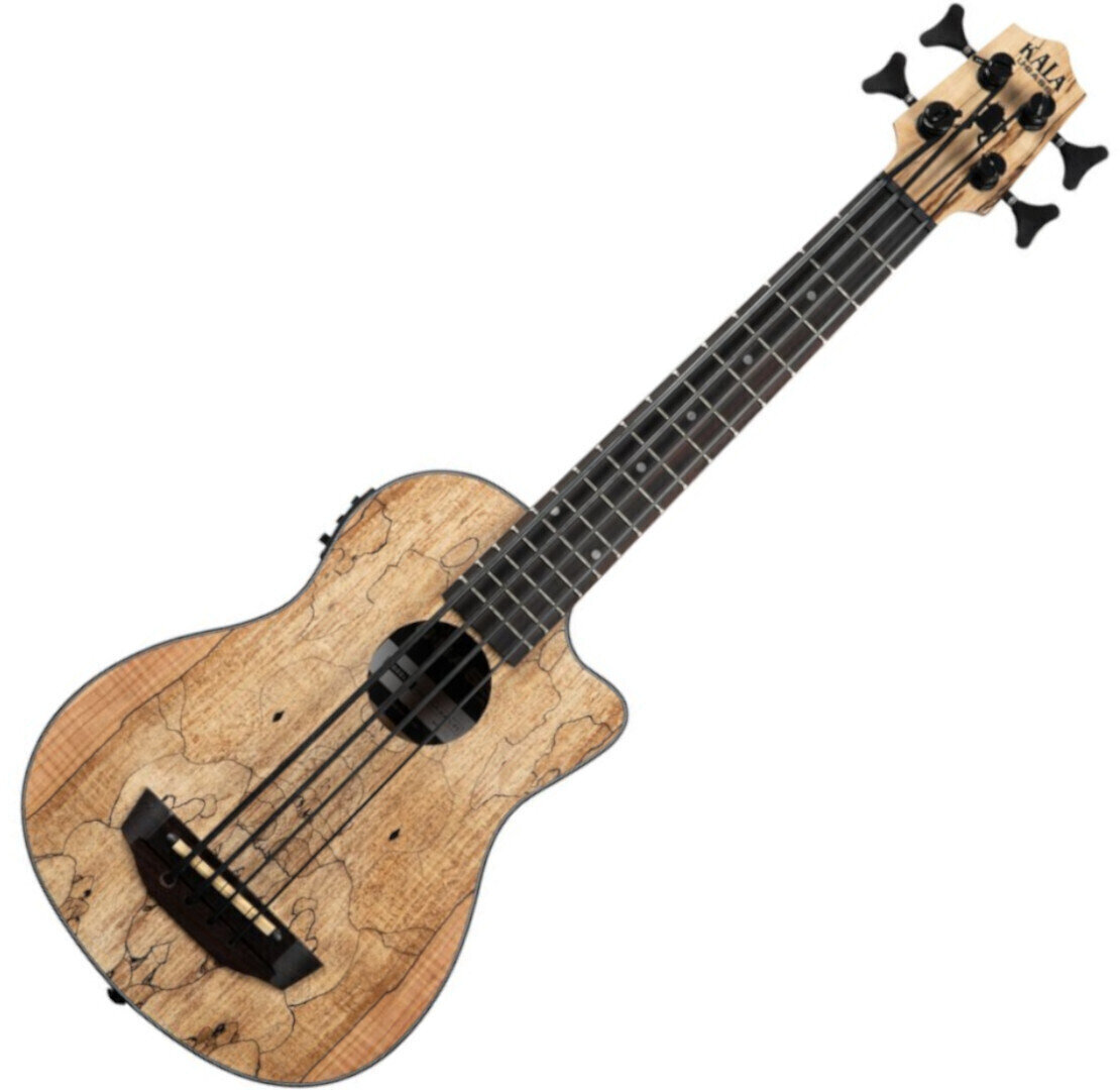 Kala U-Bass Spalted Maple Basové ukulele Natural Kala