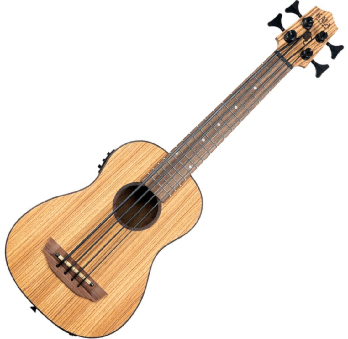 Kala U-Bass Zebrawood Basové ukulele Natural Kala