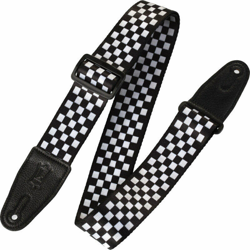 Levys MP-28 Print Series 2" Polyester Guitar Strap Chequered Levys