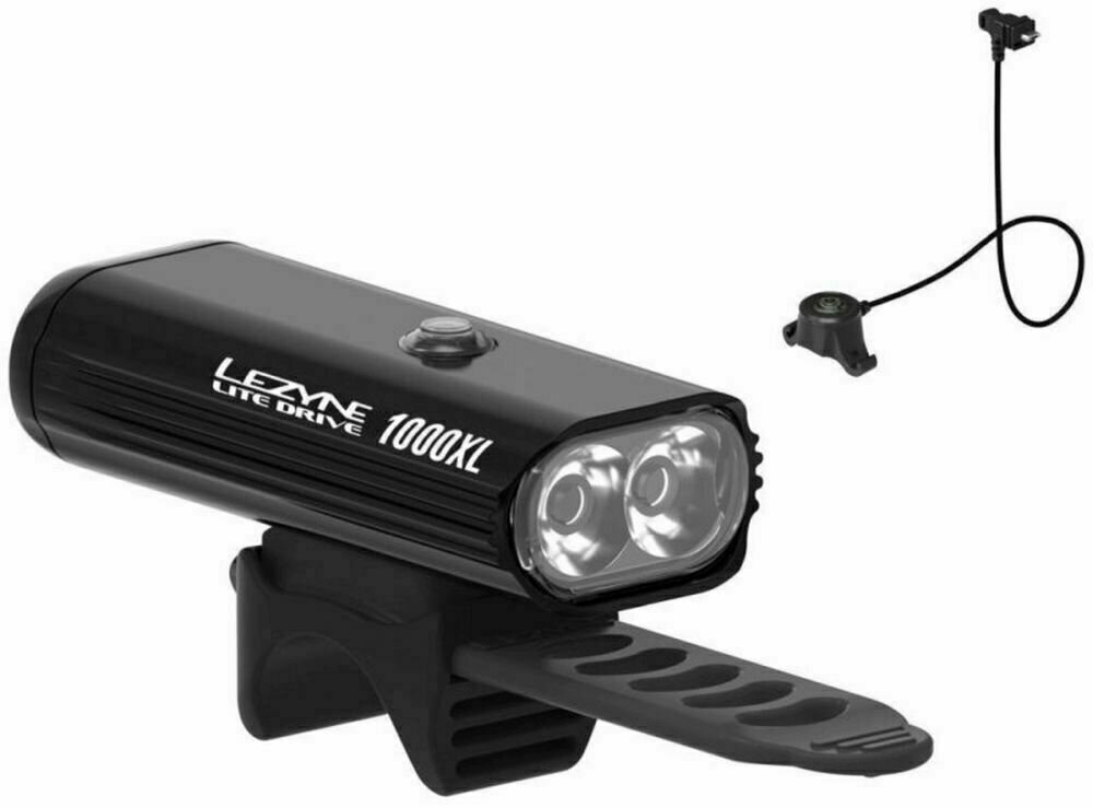 Lezyne Lite Drive 1000XL Remote Loaded Black/Hi Gloss Lezyne