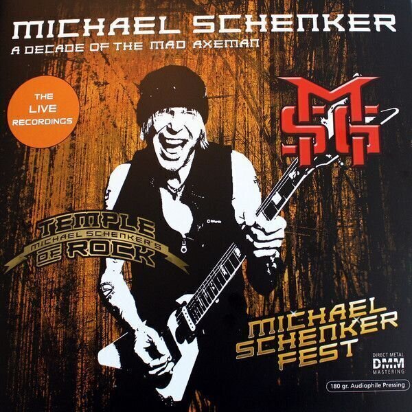 Michael Schenker - A Decade Of The Mad Axeman (The Live Recordings) (2 LP) Michael Schenker