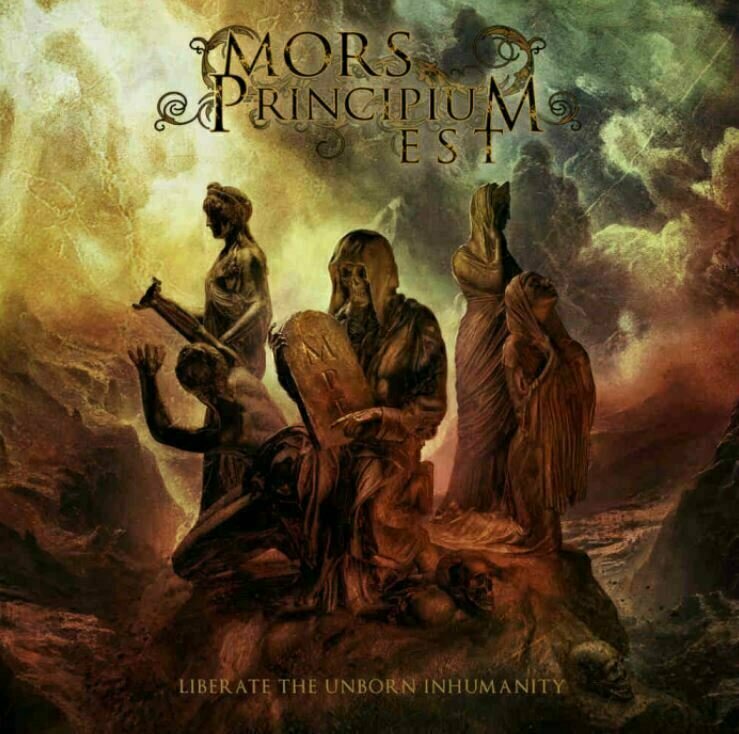 Mors Principium Est - Liberate The Unborn Inhumanity (YelloWith Black Sunburst Vinyl) (Limited Edition) (2 LP) Mors Principium Est