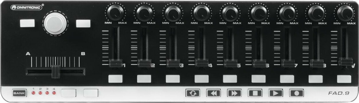 Omnitronic FAD-9 MIDI Controller Omnitronic