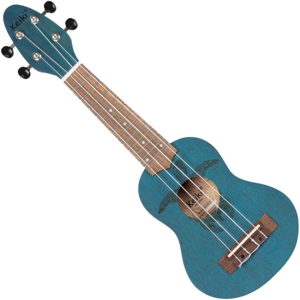 Ortega K1-BL-L Sopránové ukulele Ocean Blue Ortega