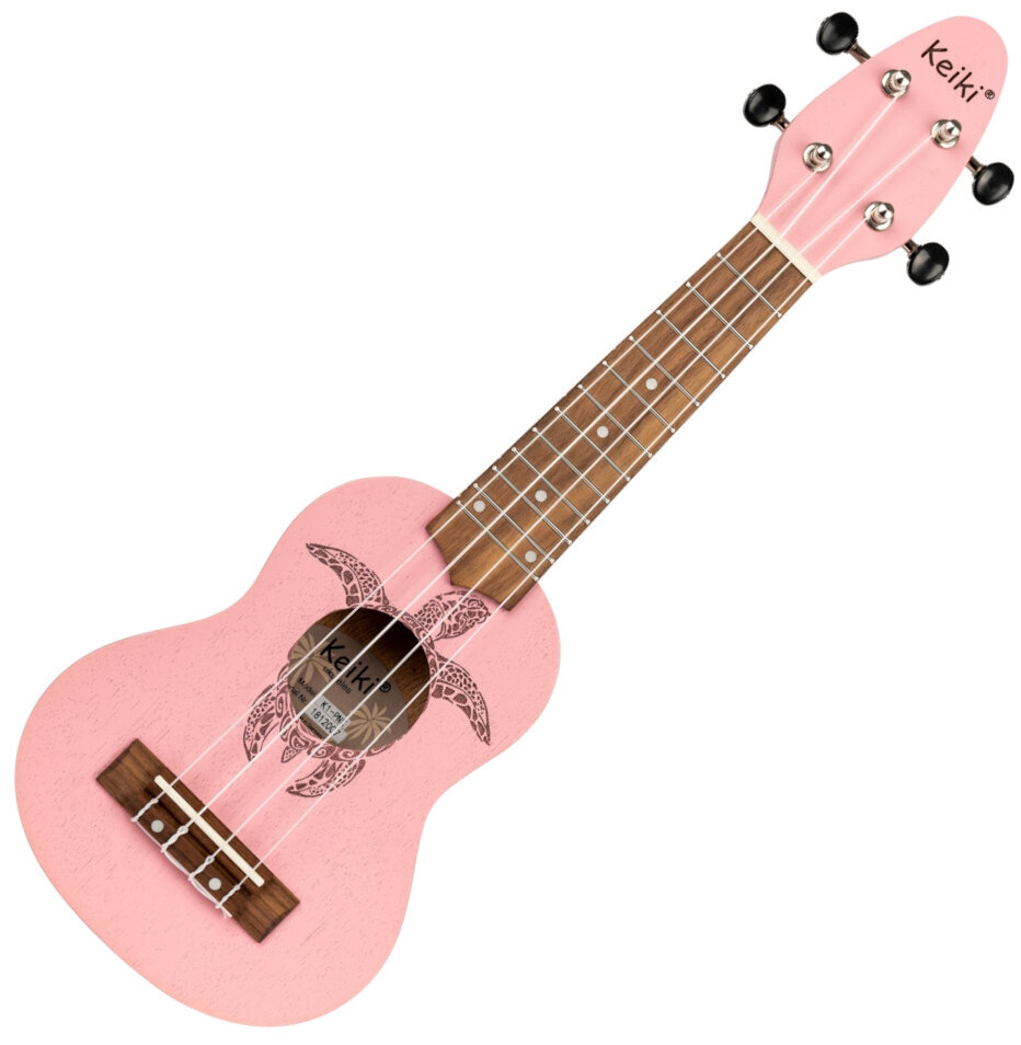 Ortega K1-PNK Sopránové ukulele Růžová Ortega