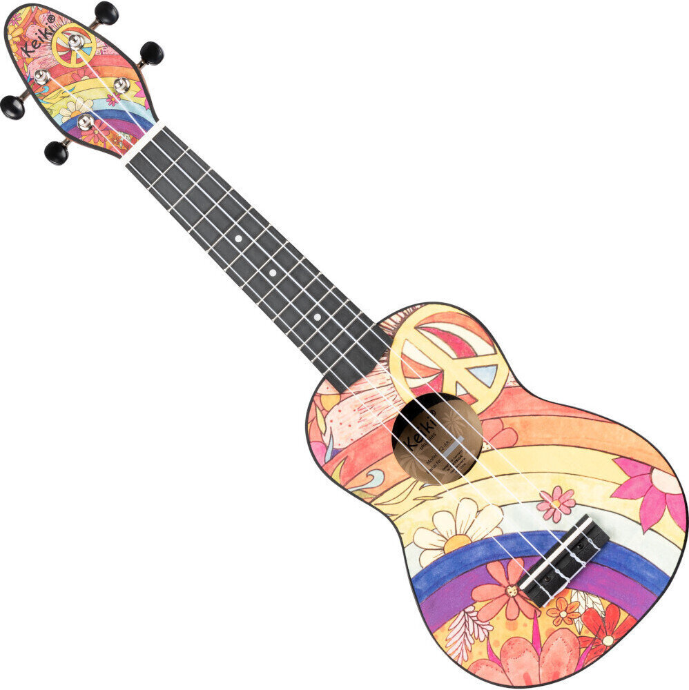 Ortega K2-68-L Sopránové ukulele Peace 68 Ortega