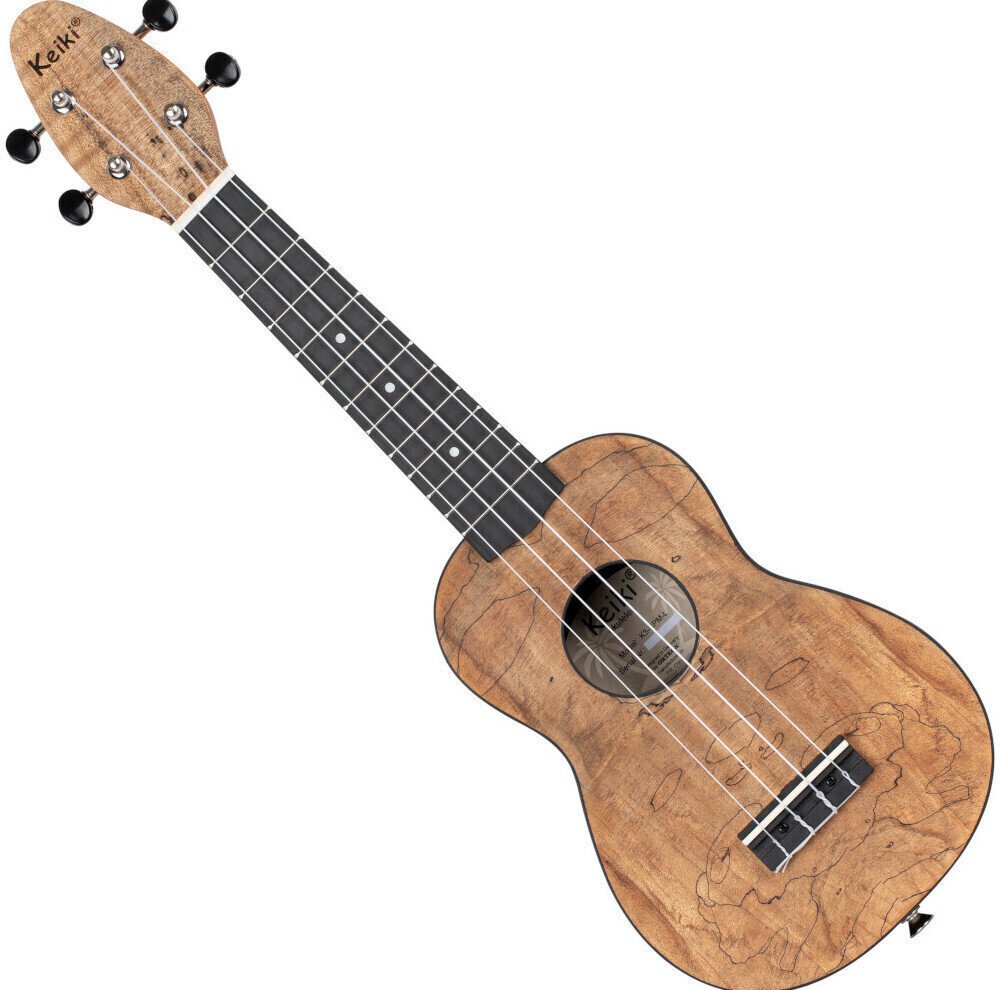 Ortega K3-SPM-L Sopránové ukulele Spalted Maple Ortega
