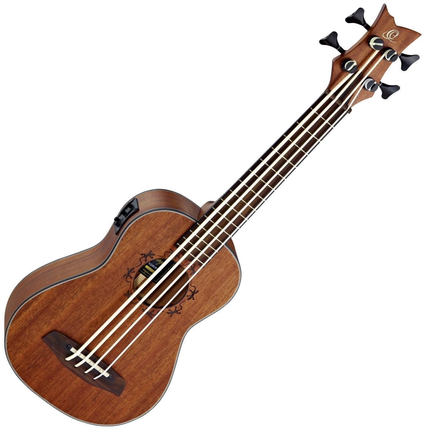Ortega Lizzy Basové ukulele Natural Ortega