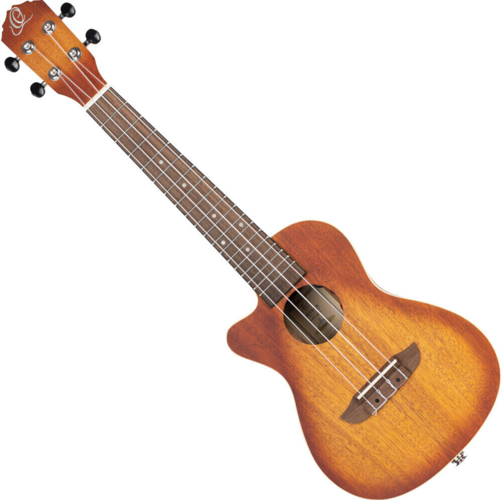 Ortega RUDAWN-CE-L Koncertní ukulele Sunburst Ortega