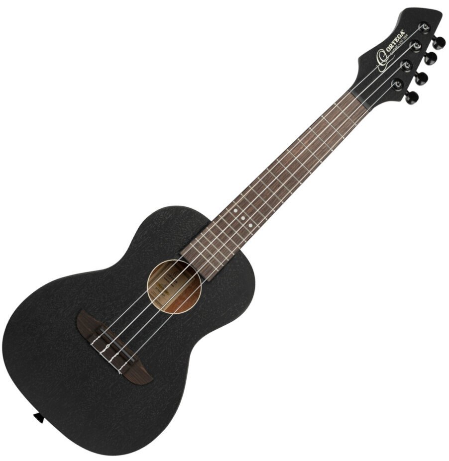 Ortega RUHZ-SBK Koncertní ukulele Černá Ortega
