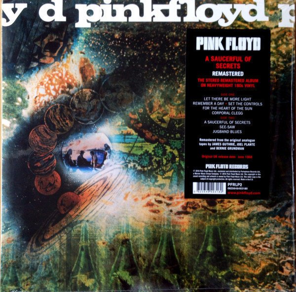 Pink Floyd - A Saucerful Of Secrets - 2011 Remastered (LP) Pink Floyd