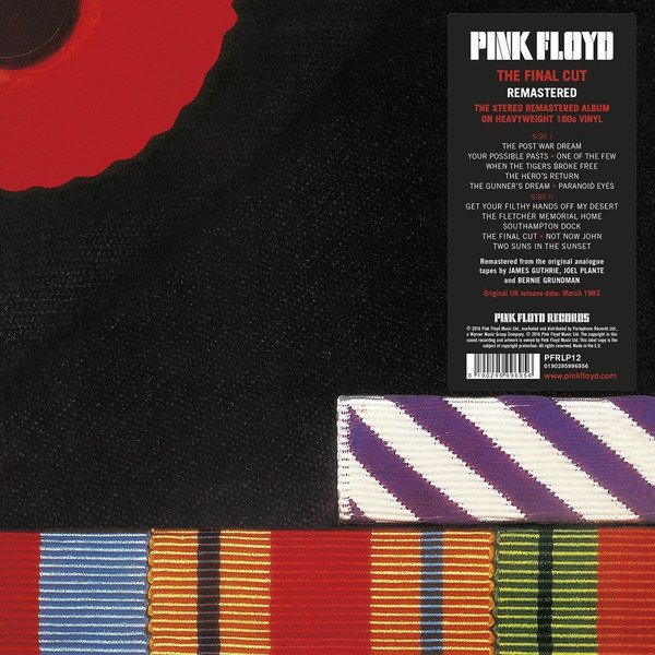 Pink Floyd - Final Cut (2011 Remastered) (LP) Pink Floyd