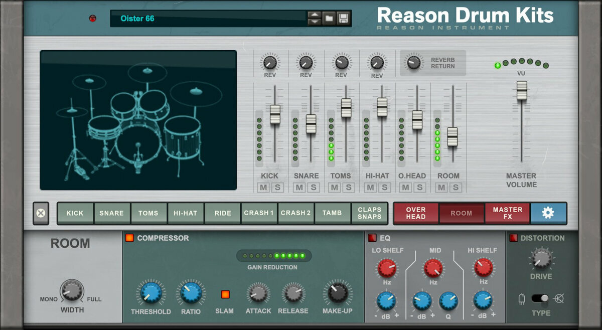 Reason Studios Reason Drum Kits Reason Studios