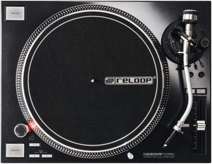 Reloop Rp-7000 Mk2 Černá DJ Gramofon Reloop