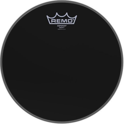 Remo BE-0010-ES Emperor Ebony Černá 10" Blána na buben Remo