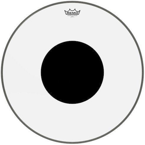 Remo CS-1322-10 Controlled Sound Clear Black Dot Bass 22" Blána na buben Remo