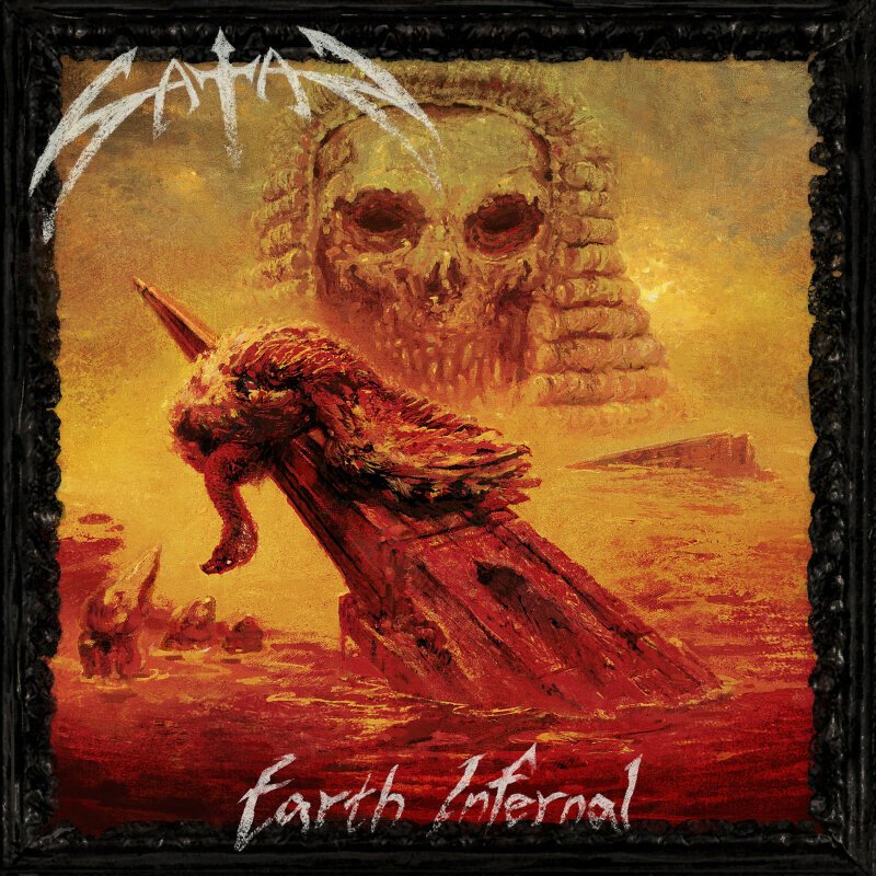 Satan - Earth Infernal (Yellow Vinyl) (Limited Edition) (LP) Satan