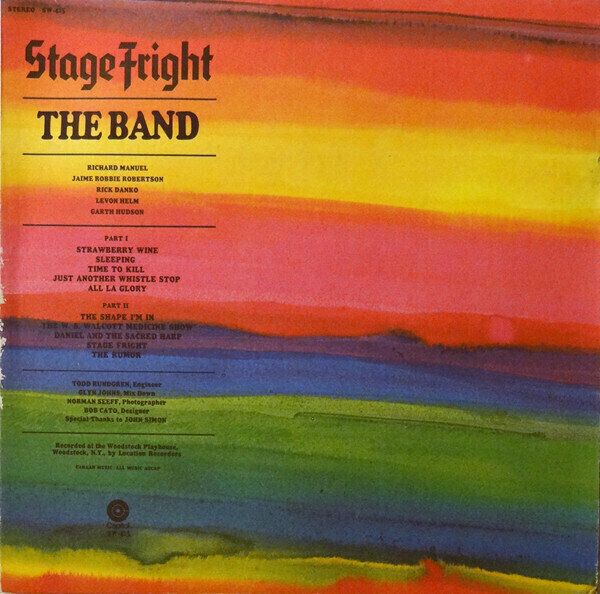The Band - Stage Fright (Remixed) (LP) The Band