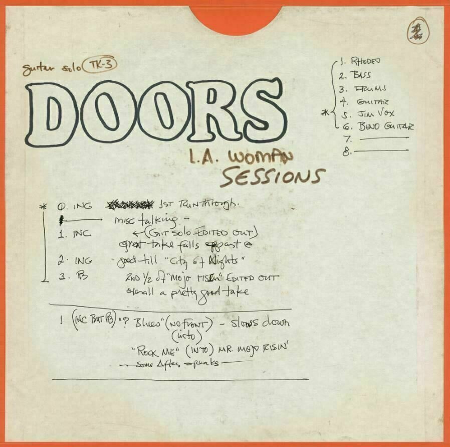 The Doors - L.A. Woman Sessions (RSD 2022) (180g) (4 LP) The Doors
