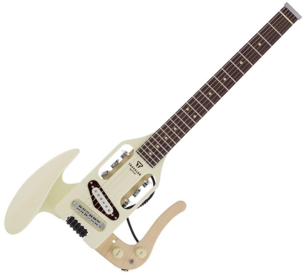 Traveler Guitar Pro Series Mod X Vintage White Traveler Guitar