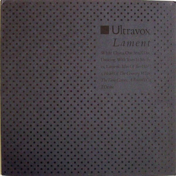Ultravox - Lament (LP) Ultravox