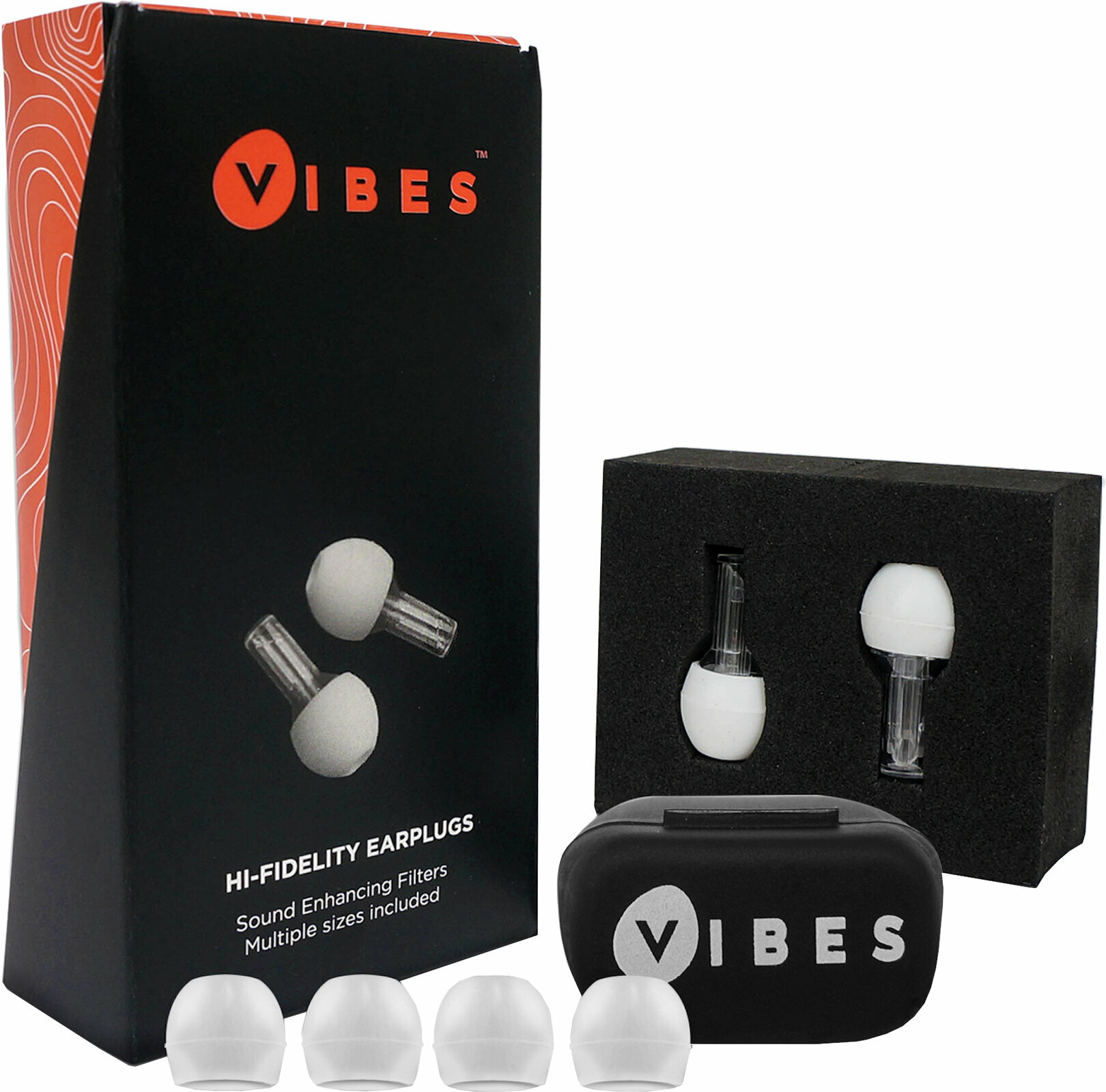 Vibes Hi-Fidelity Earplugs Chrániče sluchu Vibes