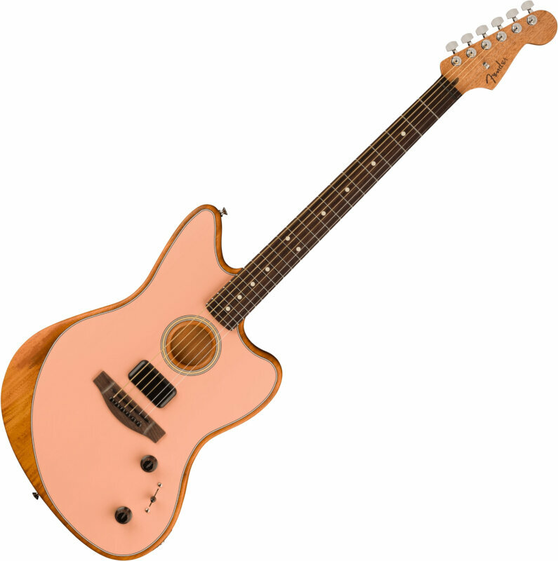 Fender Acoustasonic Player Jazzmaster Shell Pink Fender