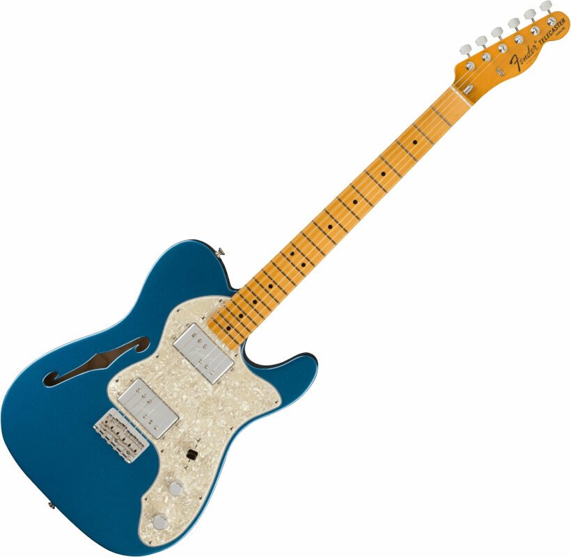 Fender American Vintage II 1972 Telecaster Thinline MN Lake Placid Blue Fender