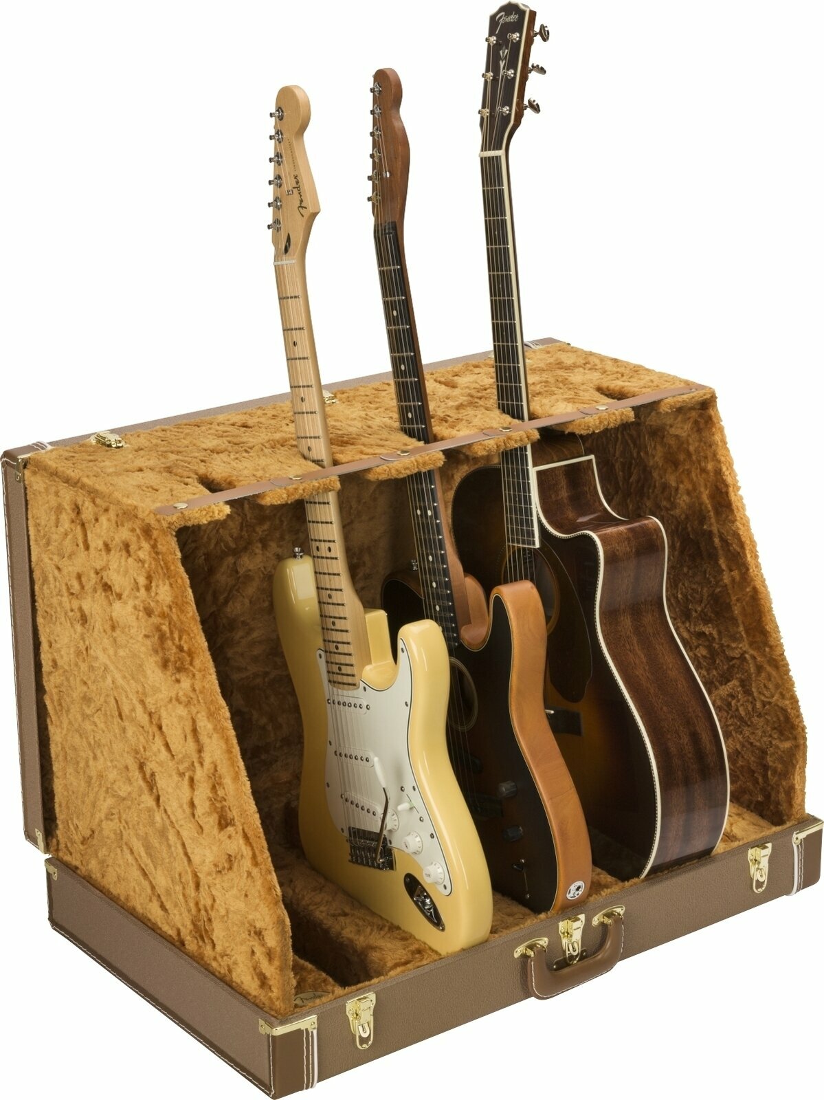 Fender Classic Series Case Stand 5 Brown Stojan pro více kytar Fender