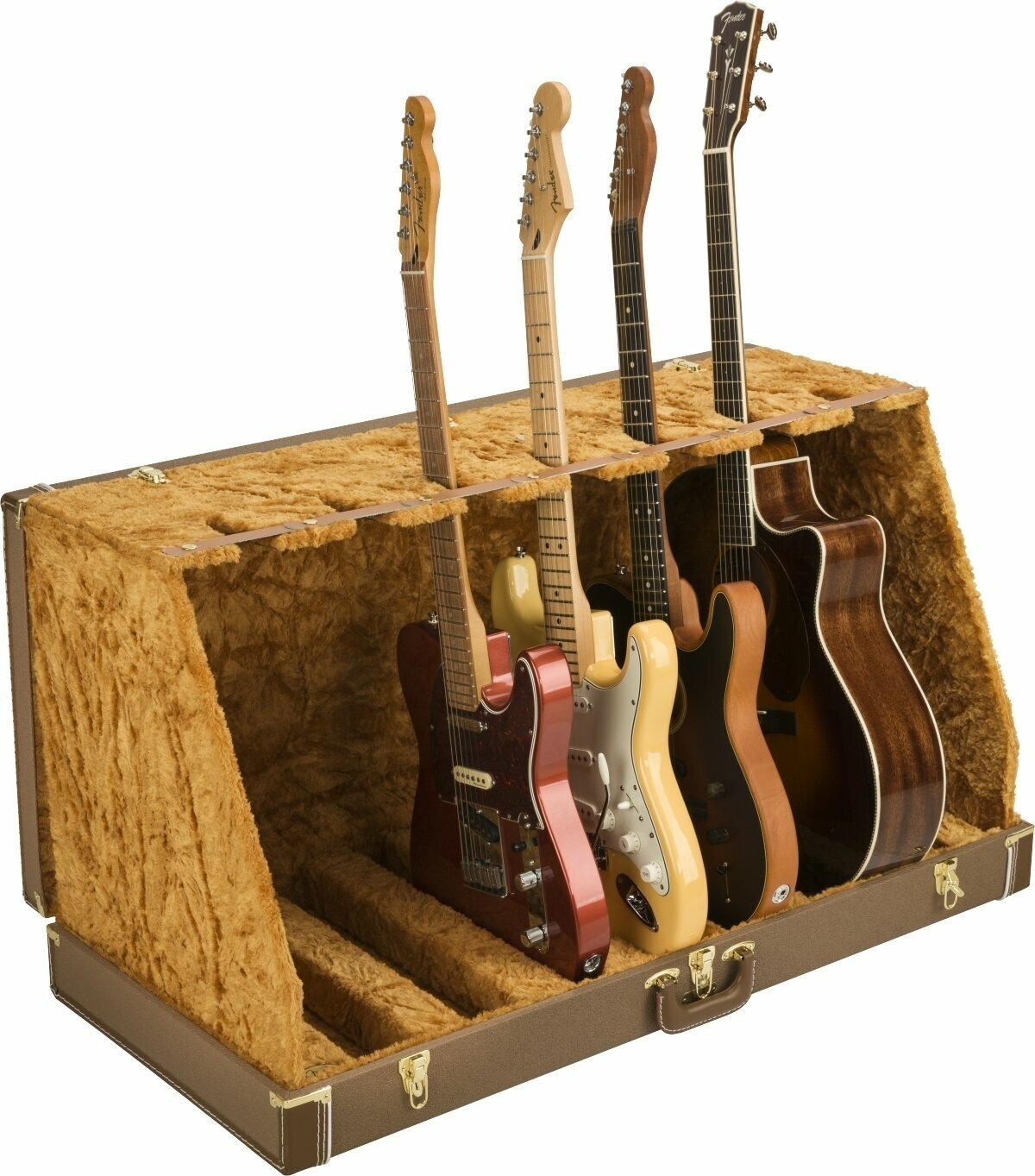 Fender Classic Series Case Stand 7 Brown Stojan pro více kytar Fender