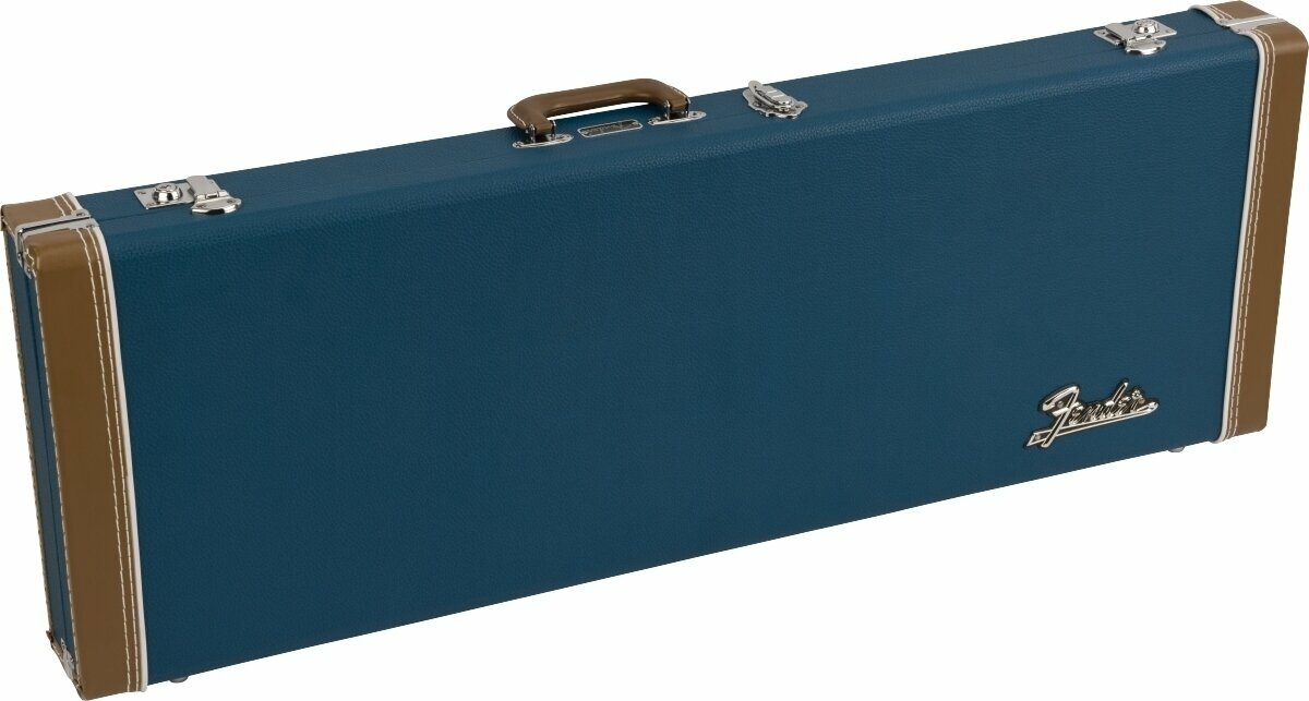 Fender Classic Series Wood Case Strat/Tele Lake Placid Blue Kufr pro elektrickou kytaru Fender
