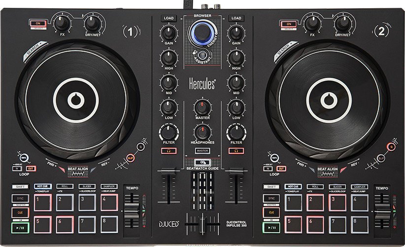 Hercules DJ DJControl Inpulse 300 DJ kontroler Hercules DJ