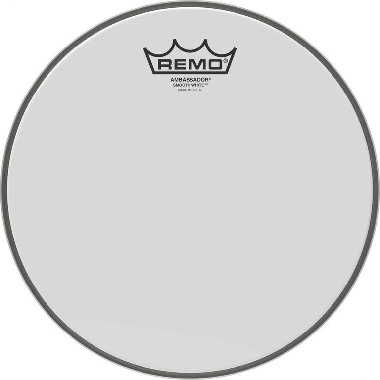 Remo BA-0210-00 Ambassador Smooth White 10" Blána na buben Remo