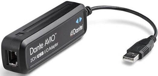Audinate Dante AVIO USB PC 2x2 Adapter ADP-USB AU 2x2 Audinate