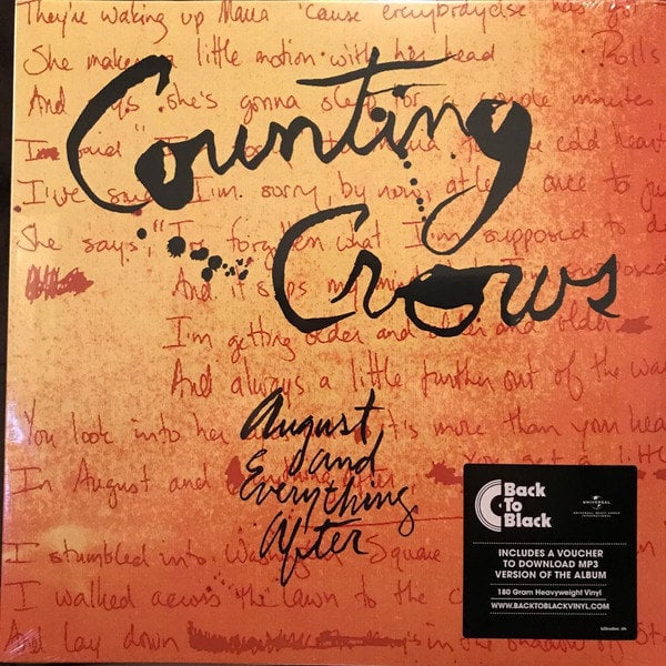 Counting Crows - August And Everything After (2 LP) Counting Crows
