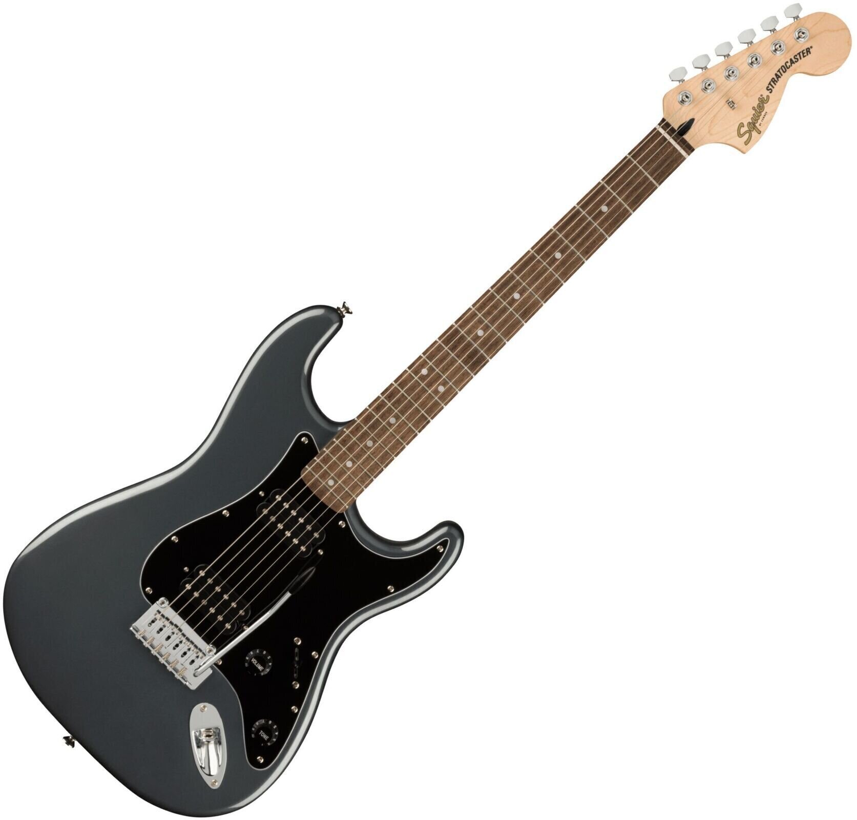 Fender Squier Affinity Series Stratocaster HH LRL BPG Charcoal Frost Metallic Fender Squier
