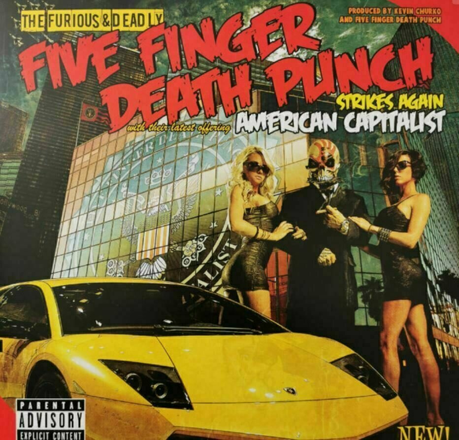 Five Finger Death Punch - American Capitalist (LP) Five Finger Death Punch