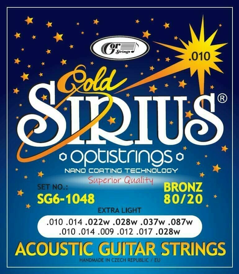 Gorstrings SIRIUS Gold SG6-1048 Gorstrings