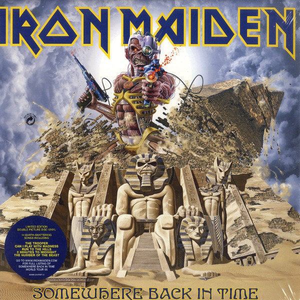 Iron Maiden - Somewhere Back In Time: The Best Of 1980 (LP) Iron Maiden