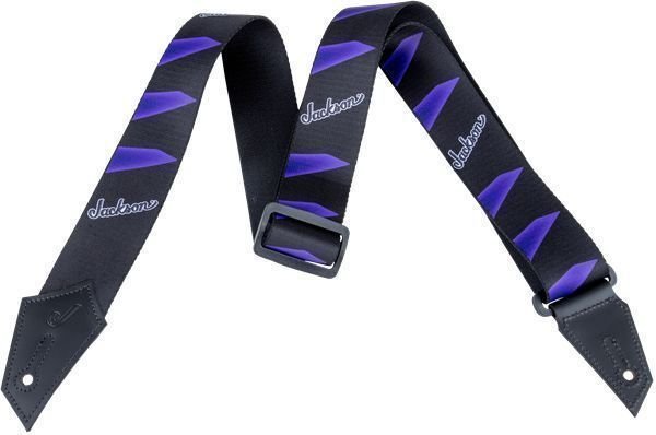 Jackson Strap Headstock Black/Purple Jackson