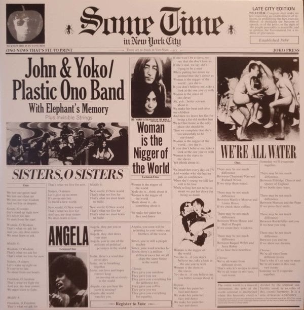 John Lennon - Some Time In New York City (2 LP) John Lennon