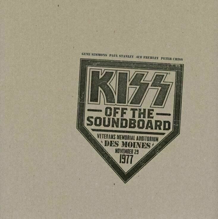 Kiss - Kiss Off The Soundboard: Live In Des Moines (2 LP) Kiss