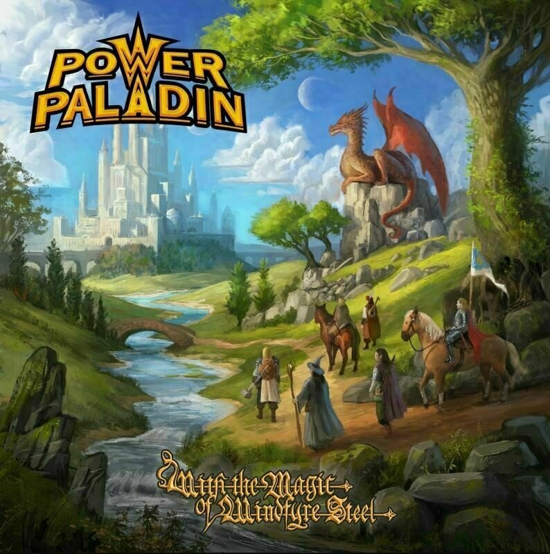 Power Paladin - With The Magic Of Windfyre Steel (Red & Transparent White Vinyl) (LP) Power Paladin