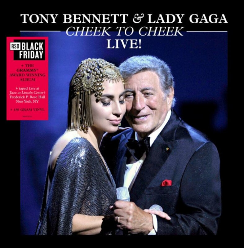 Tony Bennett & Lady Gaga - Cheek To Cheek Live! (2 LP) Tony Bennett & Lady Gaga