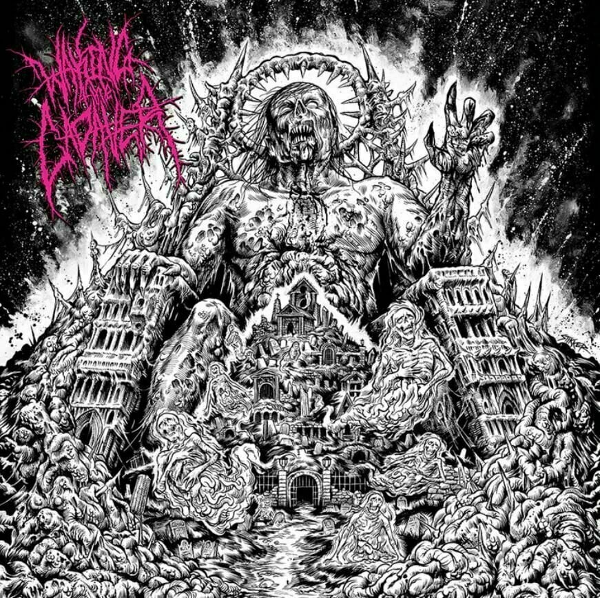 Waking The Cadaver - Authority Through Intimidation (Blood Splattered Satisfaction Vinyl) (LP) Waking The Cadaver