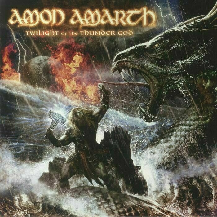 Amon Amarth - Twilight Of The Thunder God (Blue/Black/White Coloured) (LP) Amon Amarth