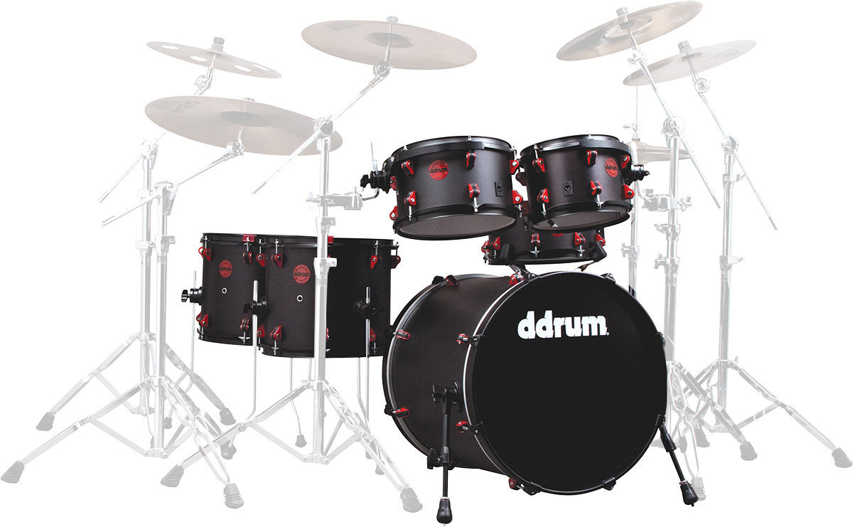 DDRUM Hybrid 6 Acoustic/Trigger Black DDRUM