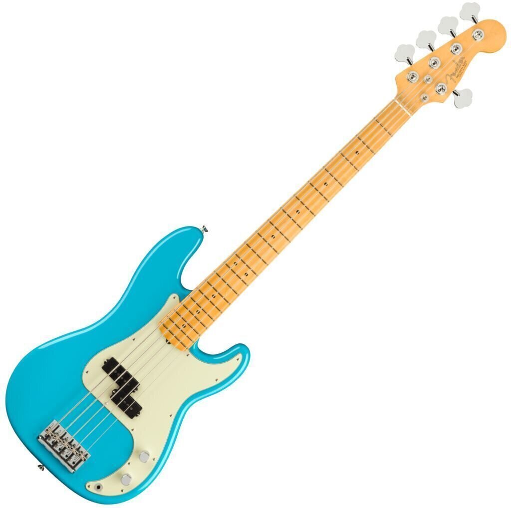 Fender American Professional II Precision Bass V MN Miami Blue Fender